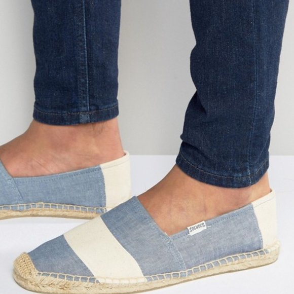 chambray espadrilles
